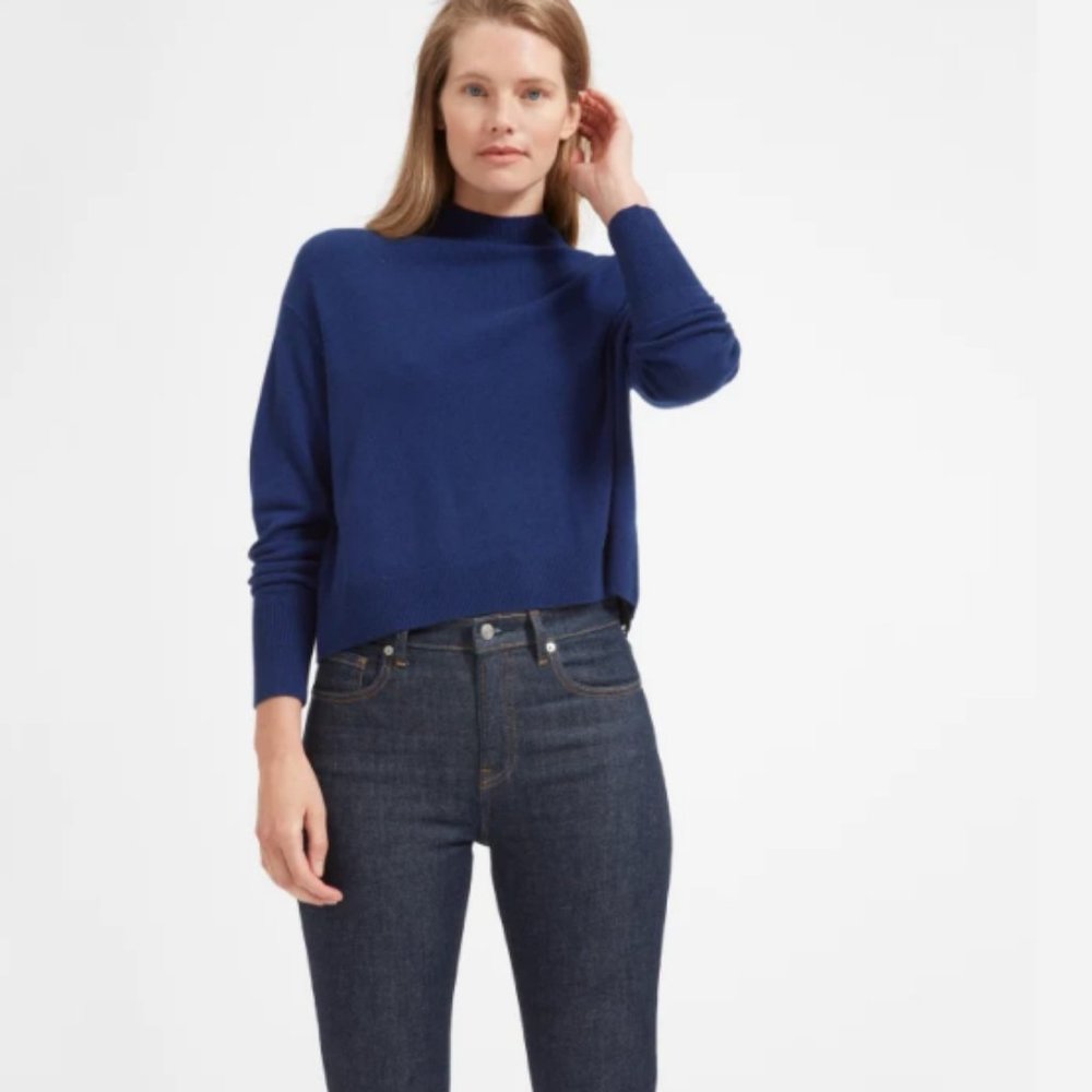 The Cashmere Crop Mockneck